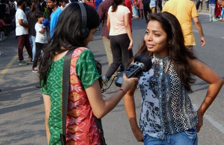 Hyderabad,india-may,7:journalist,Interview,Participant,On,Physical,Literacy,Days,,Sunday,Mornings